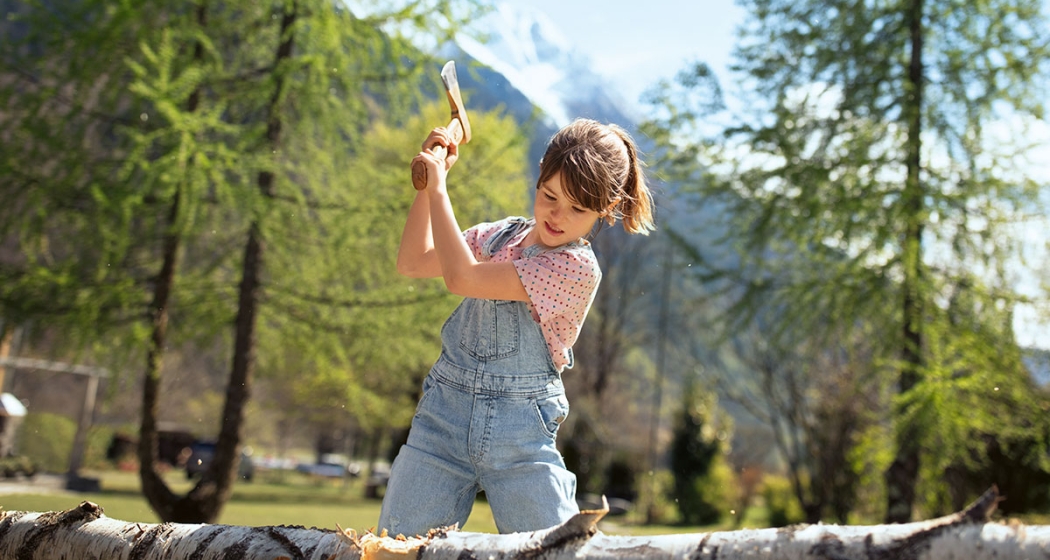 Naturnähe macht Kinder robuster (© Marke graubünden, shining.ch) Naturnähe macht Kinder robuster