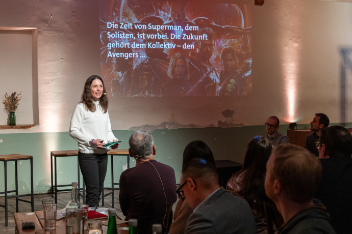 Vorstellung Umsetzung Nachhaltigkeitsprogramm (© Yvonne Bollhalder)